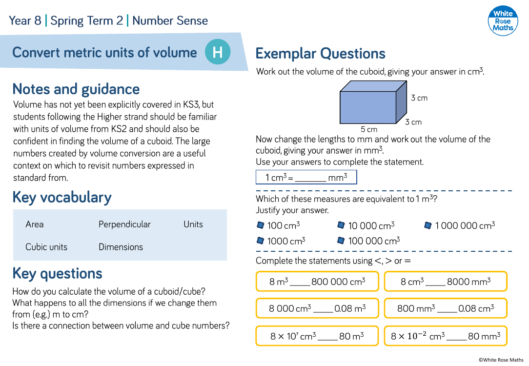 Convert Metric Units Of Volume Questions Maths