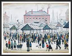 Module 2 - Inspired by: Market Scene in a Northern Town by L.S. Lowry - Reading