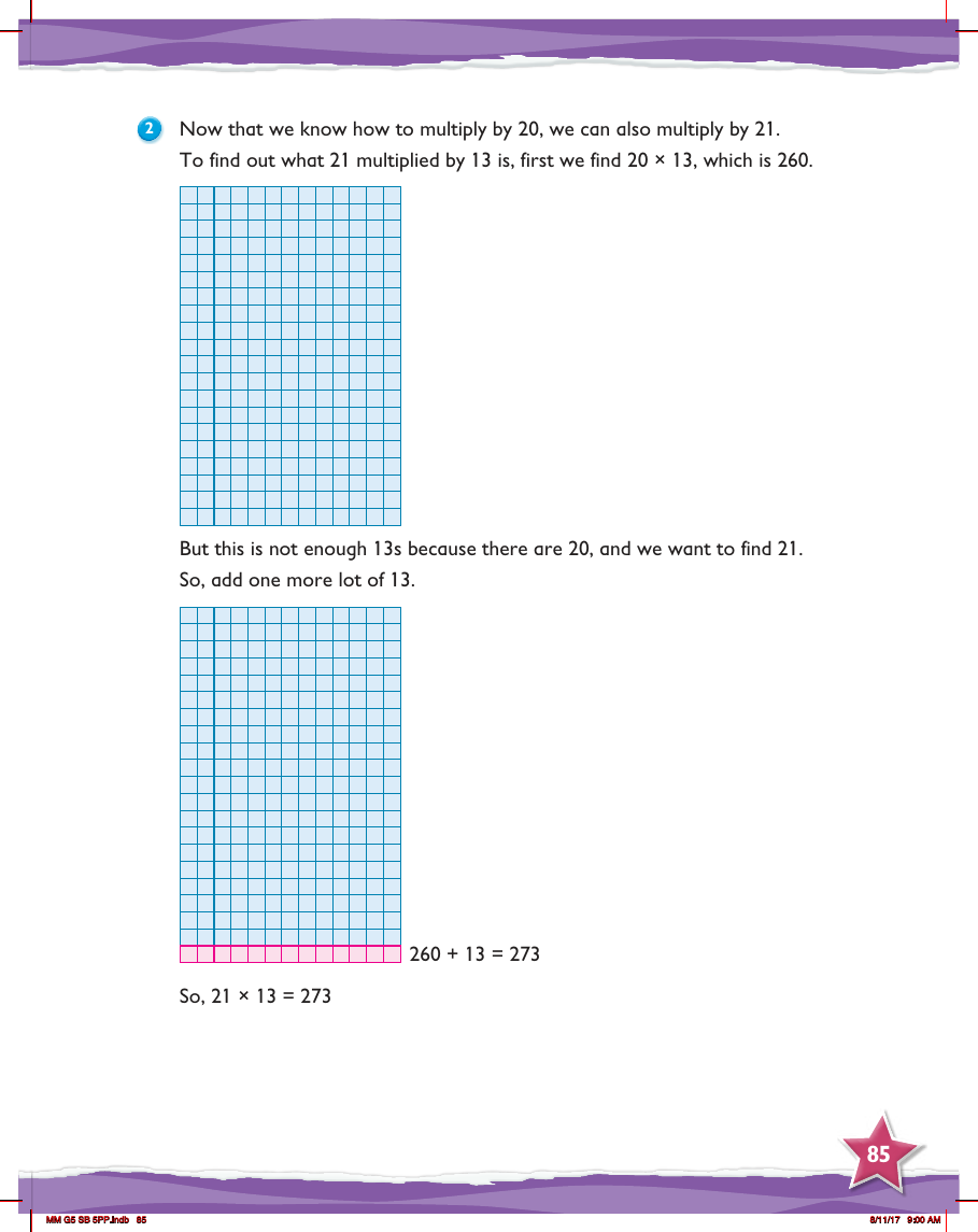 Max Maths, Year 5, Learn together, Multiplying by 19 or 21 mentally (2)