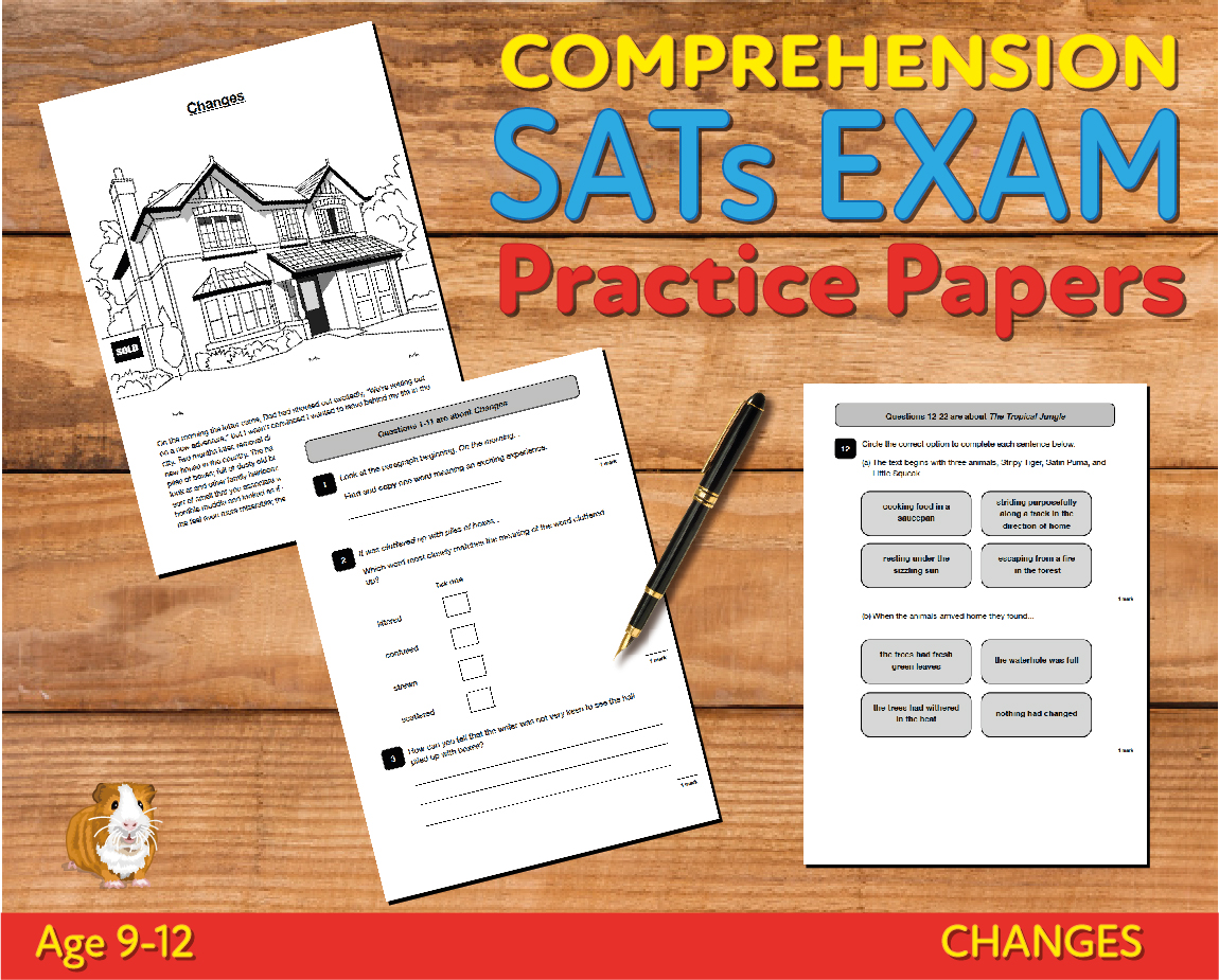 SATs Comprehension Practice Papers: Changes - Teacher Notes