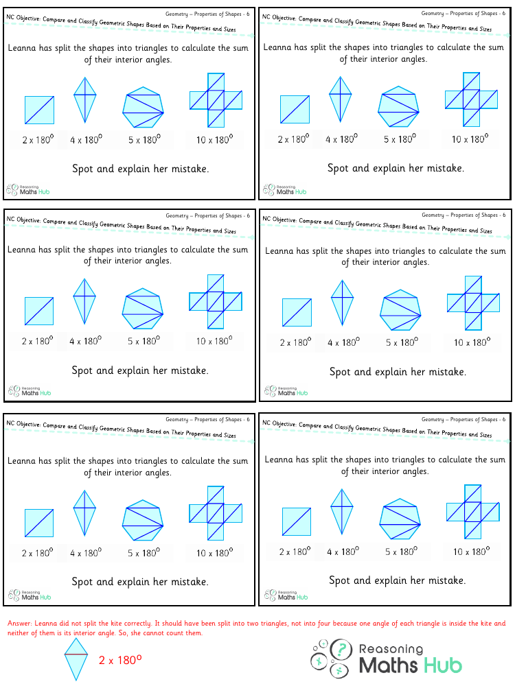 Compare and classify geometric shapes based on their properties and ...