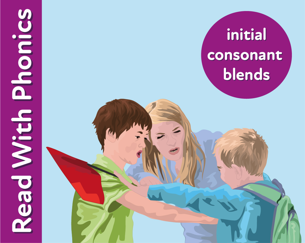 Blend Sounds Together To Make Words With Initial Consonant Blends (3 years +) - Teacher Notes