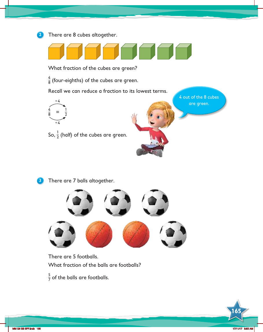 Max Maths, Year 6, Learn together, Fractions in their simplest form (2)