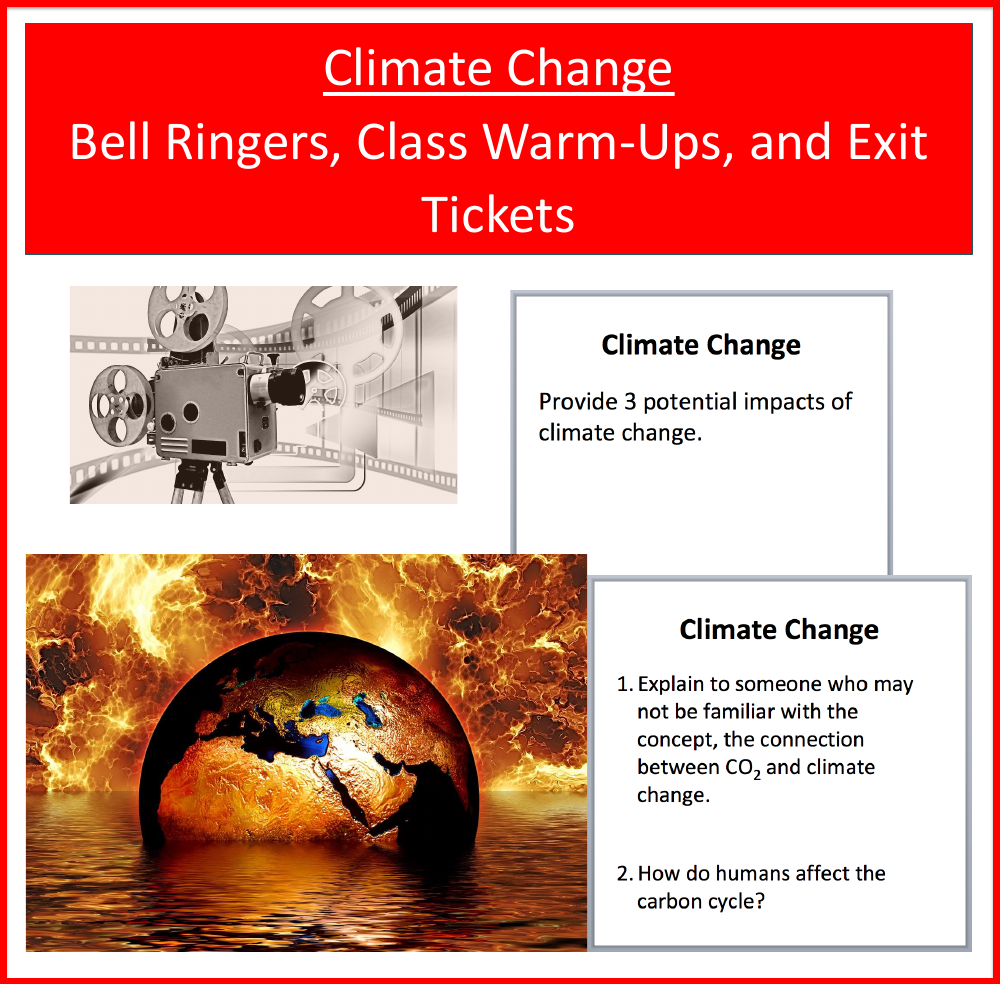 Climate Change - Bell Ringers Presentation