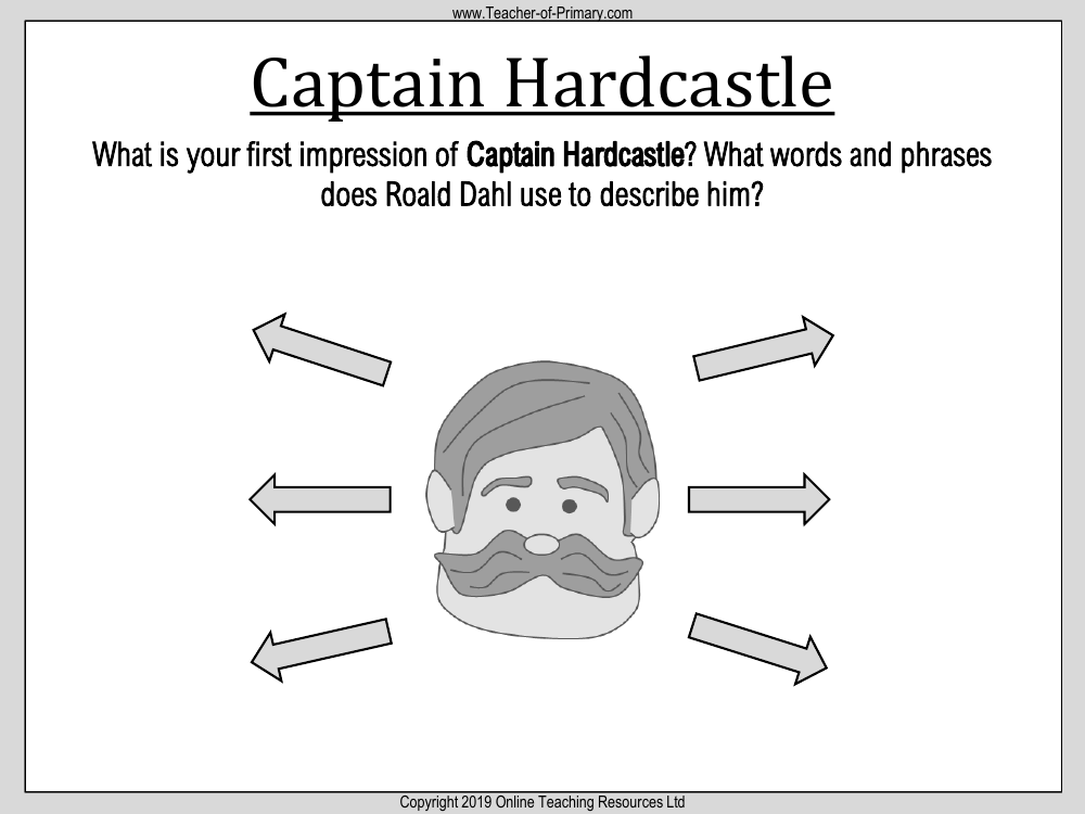 Boy - Lesson 8 - Captain Hardcastle Worksheet