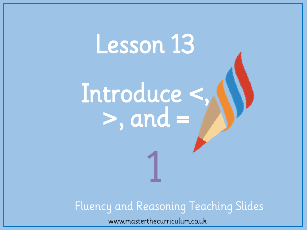 Place value within 10 - Introducing symbols - Presentation