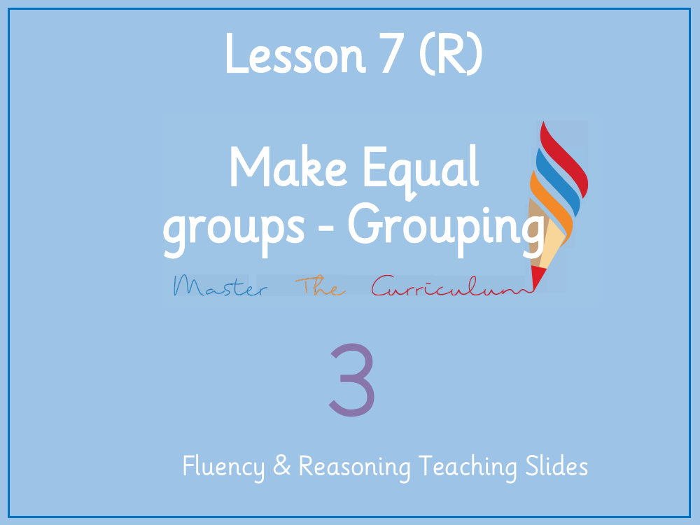 Multiplication and division - Make equal groups grouping - Presentation