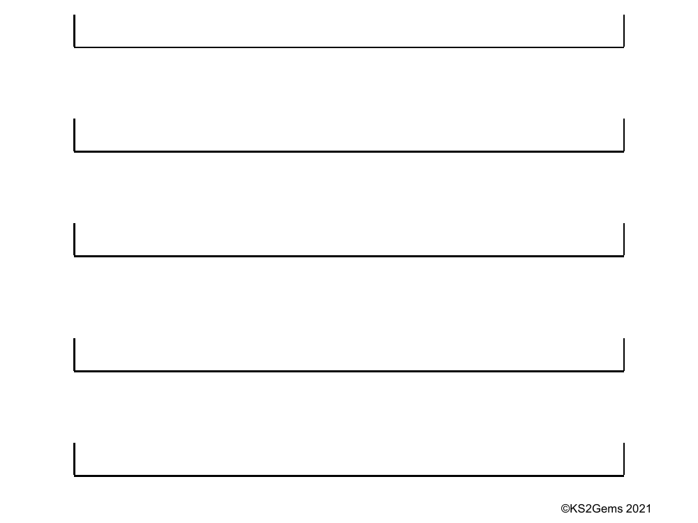 Fraction Number lines