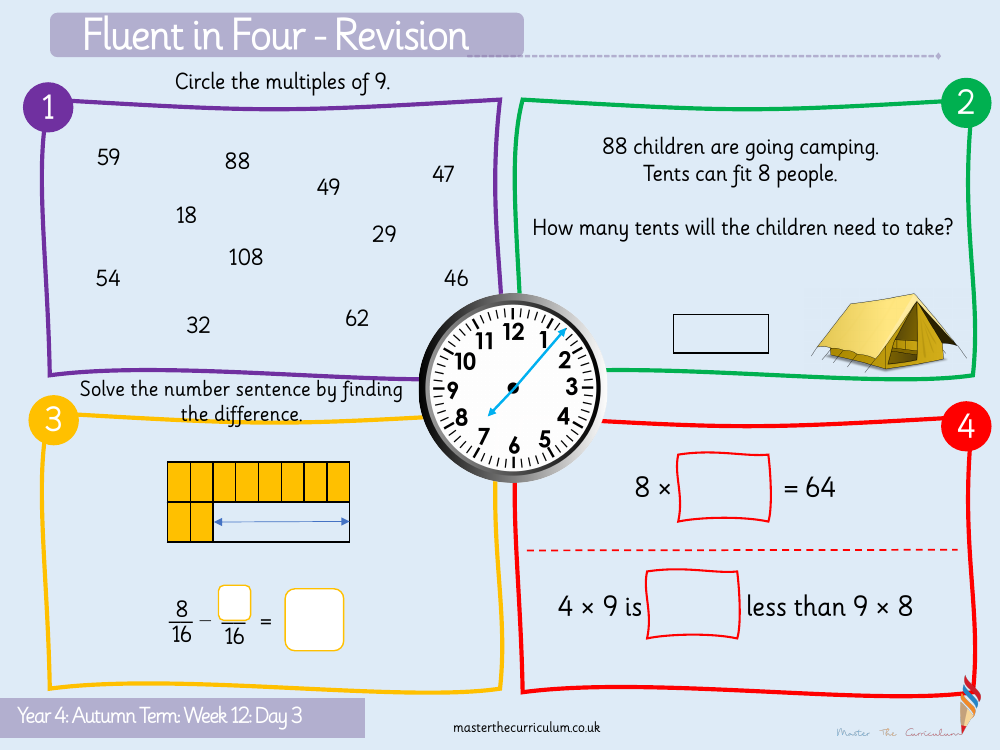 Multiplication and Division - Multiply and Divide by 7 - Starter