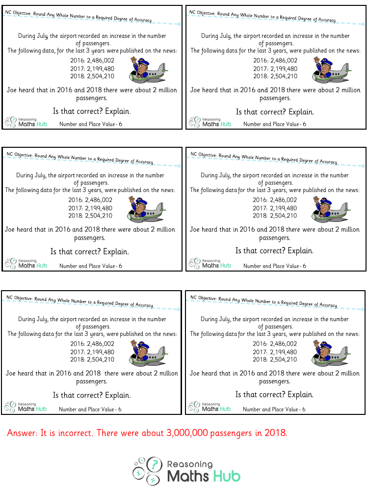 Round Any Whole Number to a Required Degree of Accuracy 9  - Reasoning