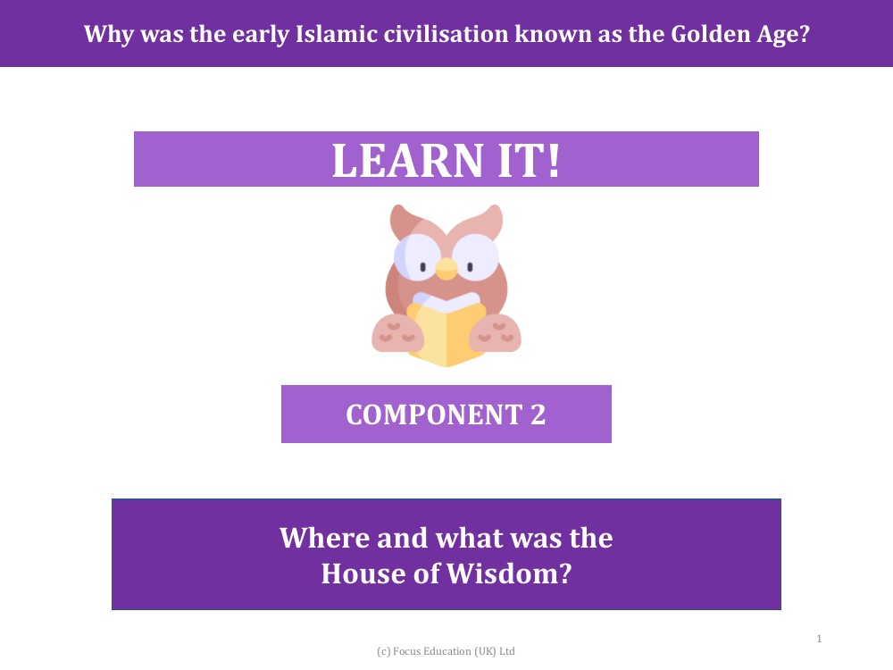 Where and what was the House of Wisdom? - Presentation