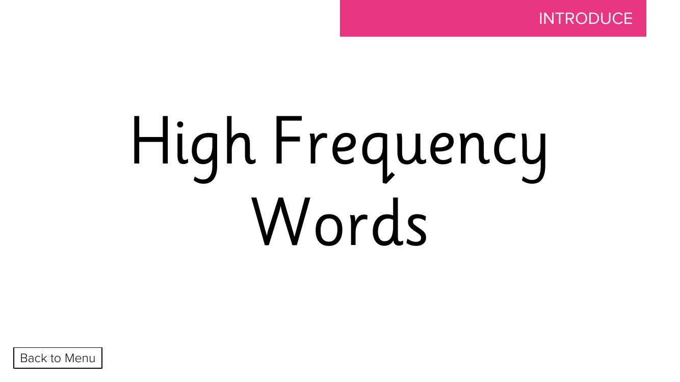 Week 13, lesson 5 High Frequency Words (out,this,have,went,be) - Phonics Phase 5, unit 2 - Presentation