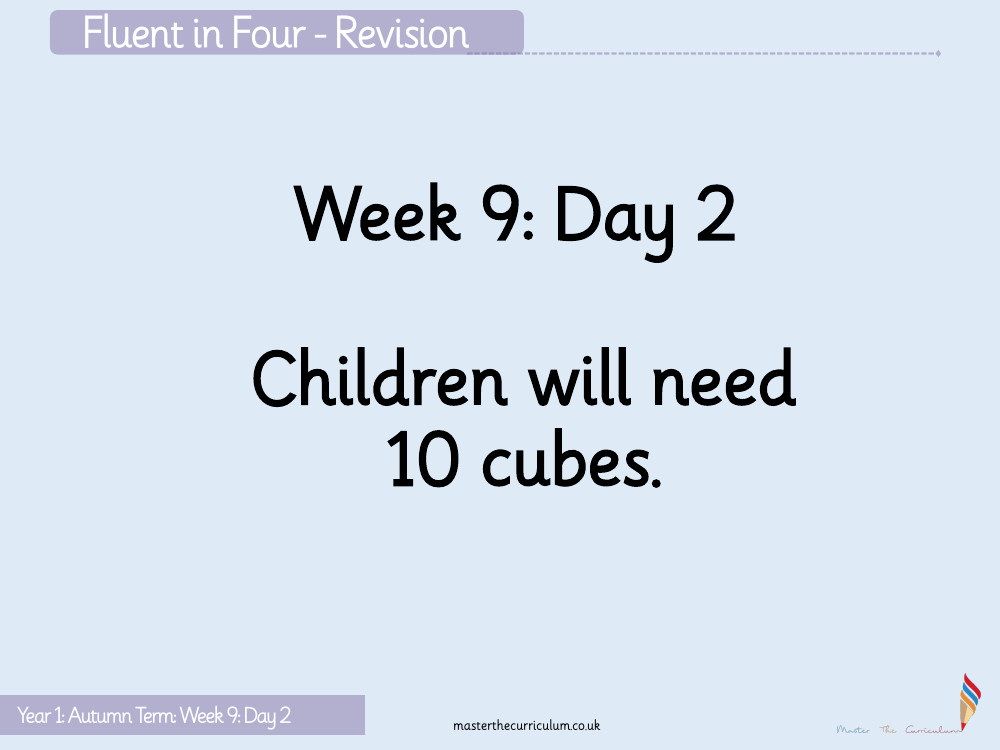 Addition and subtraction within 10 - Find the difference - Starter