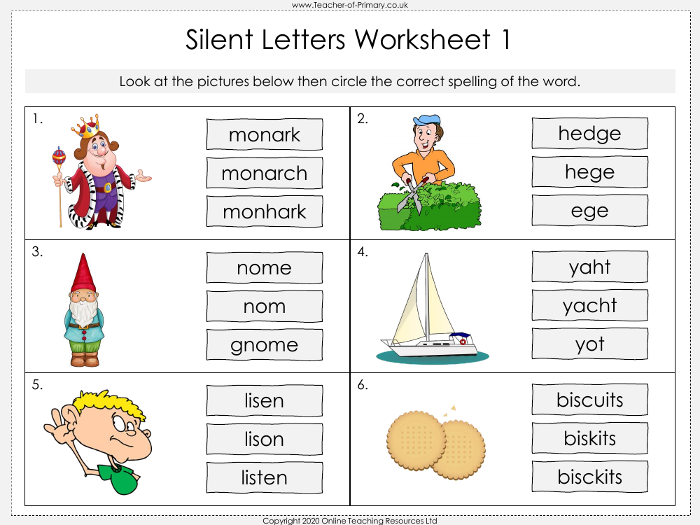 silent-letters-worksheet-english-year-5