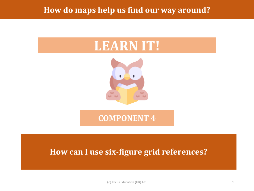 How can I use six-figure grid references? - Presentation
