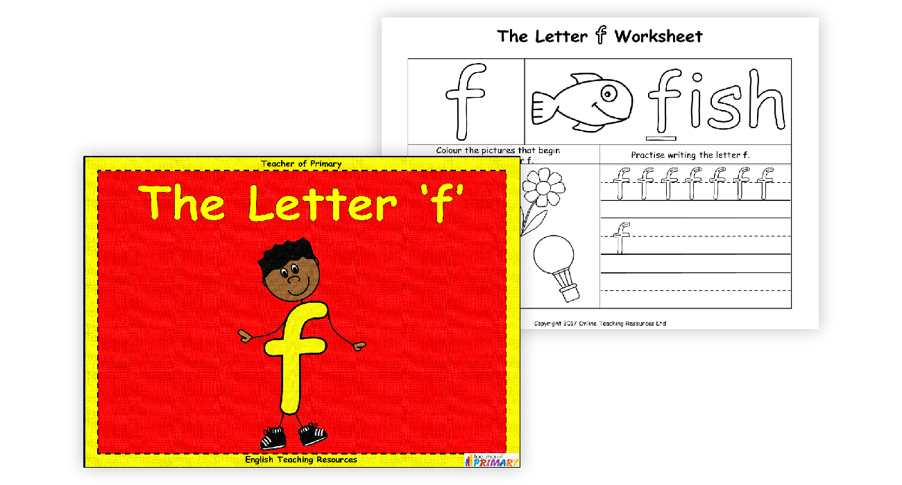 The Letter F - PowerPoint  English Reception