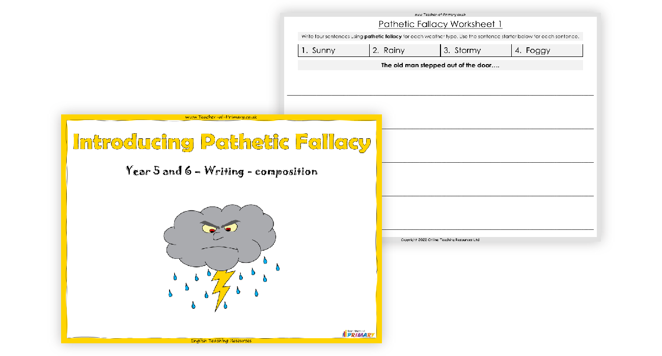 introducing-pathetic-fallacy-worksheet-english-year-5