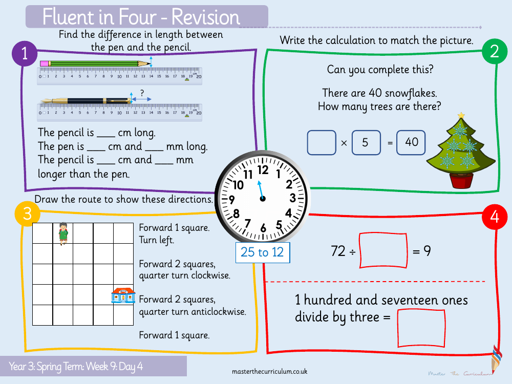 Length and Perimeter - What is perimeter activity​ - Starter