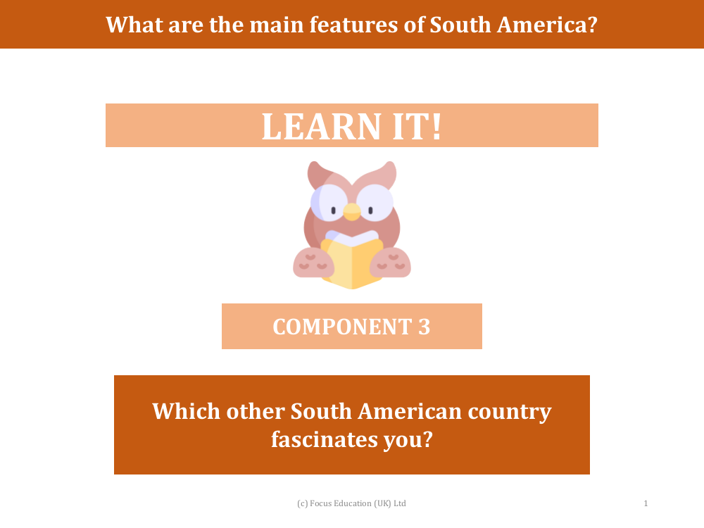 Which other South American country fascinates you? - Presentation