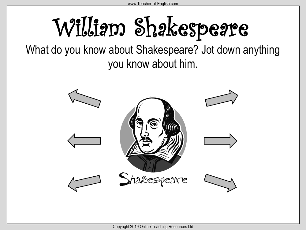 A Midsummer Nights Dream Lesson 1: Context - William Shakespeare Worksheet