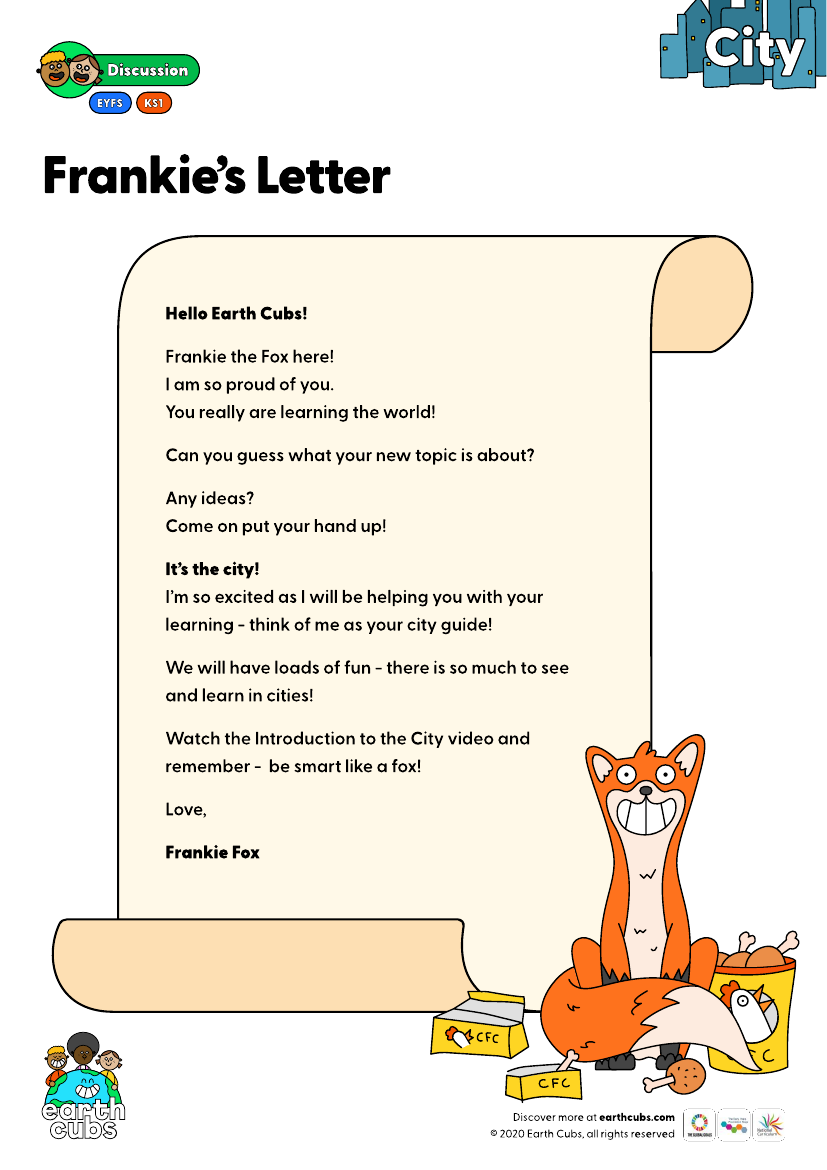 Frankie's letter