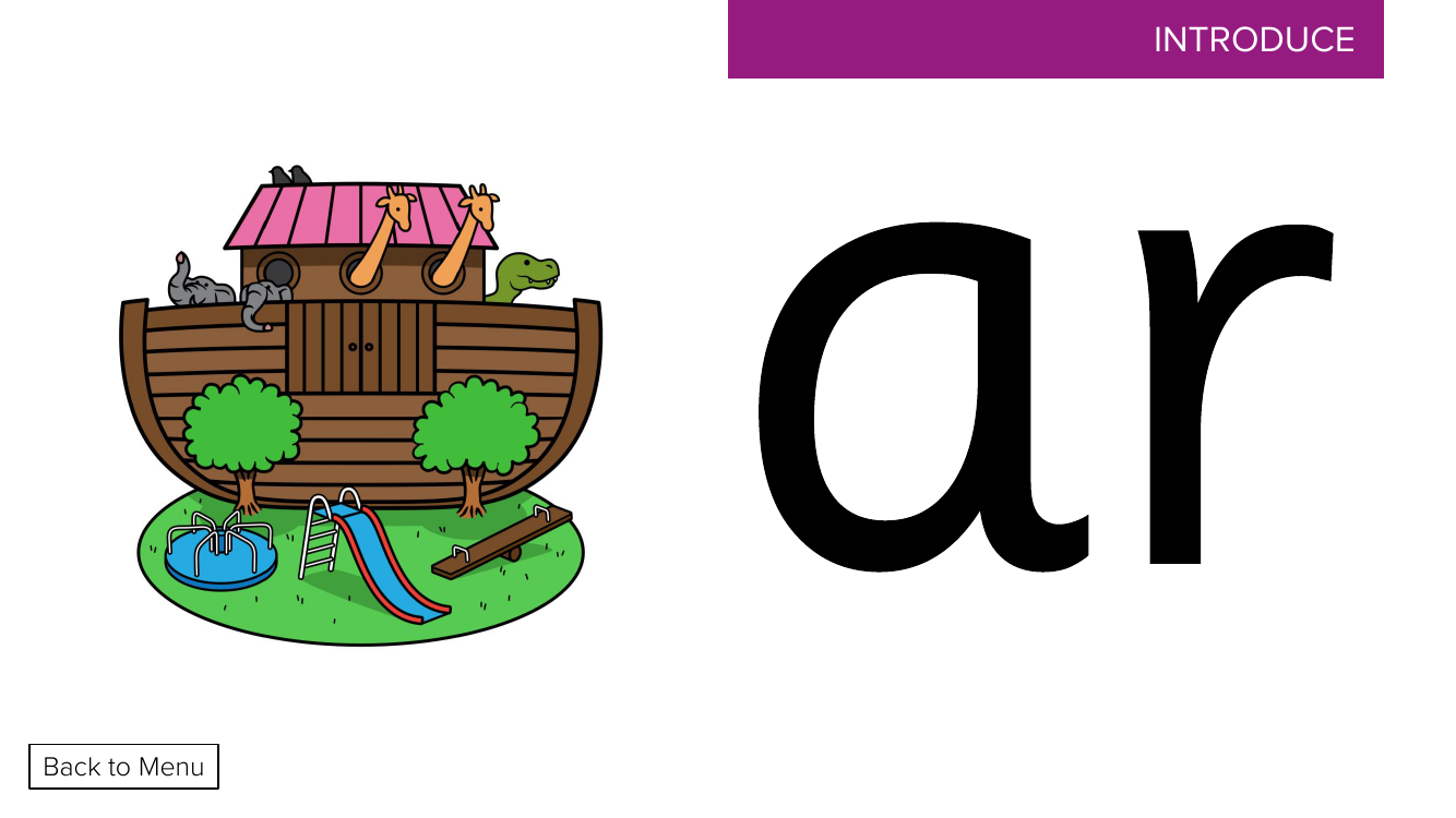 Week 5 lesson 2 "ar" - Phonics Phase 3  - Presentation