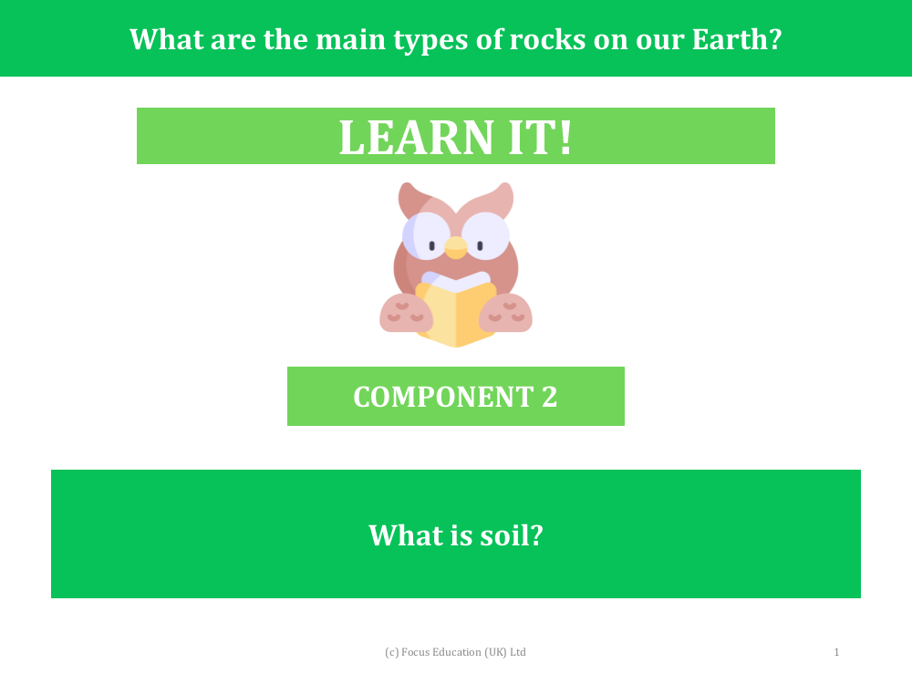 What is soil? - Presentation