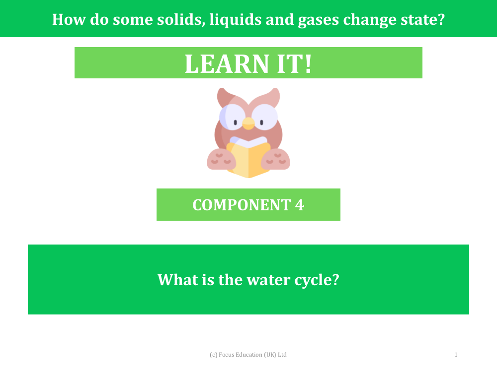 What is the water cycle? - Presentation