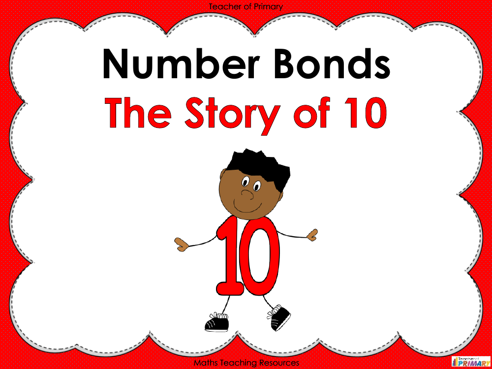 Number Bonds The Story Of 10 Worksheet Maths Year 1