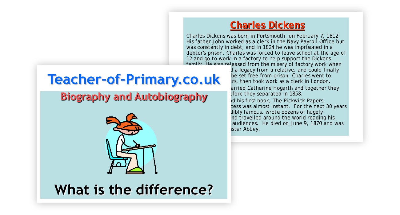 Biography and Autobiography - Lesson 1 - What is the difference