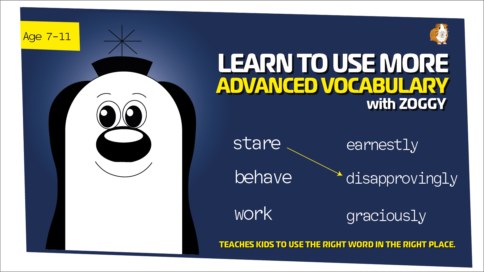 Improve Vocabulary Worksheets: Match the verbs to a suitable adjective (age 7-11) - Teacher Notes