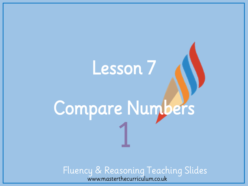 Place Value within 20 - Compare numbers - Presentation