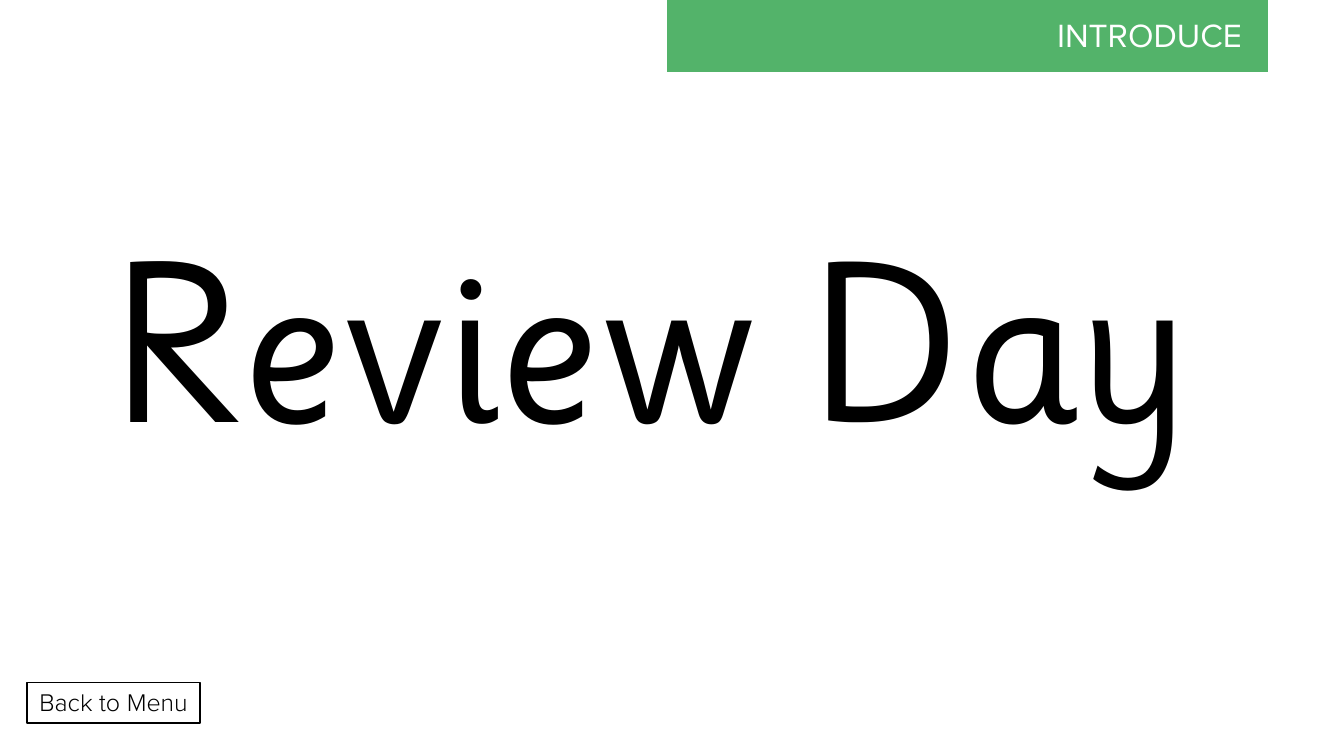 Week 4, lesson 5 Review Day - Phonics Phase 4 - Presentation