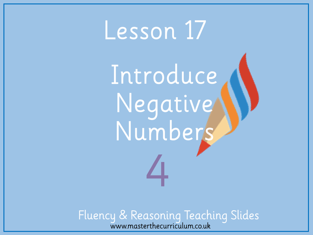 Place value - Negative numbers 1 - Presentation