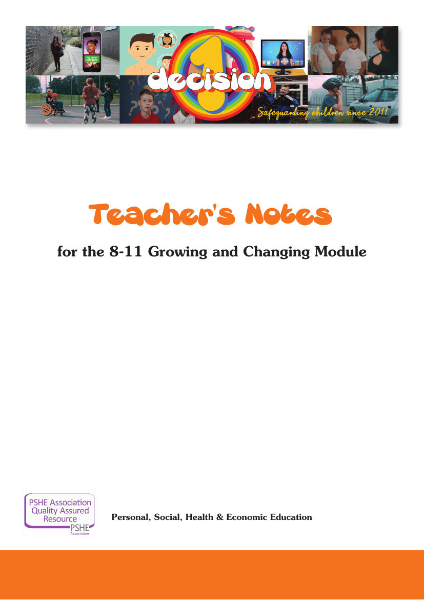 Growing and Changing - Teachers Notes