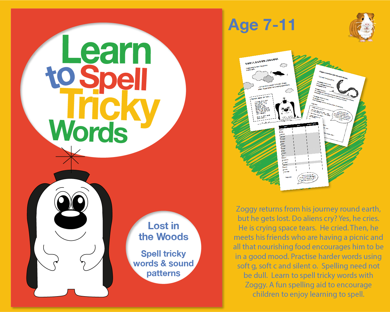 Lost In The Woods: Learn To Spell Tricky Words And Sound Patterns, such as, 'ies', 'ied' and 'ing' - Teacher Notes