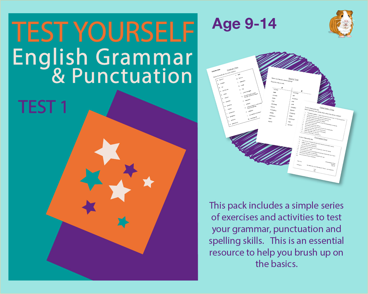 Assessment Test 1 (Test Your English Grammar And Punctuation Skills) 9-14 years - Teacher Notes