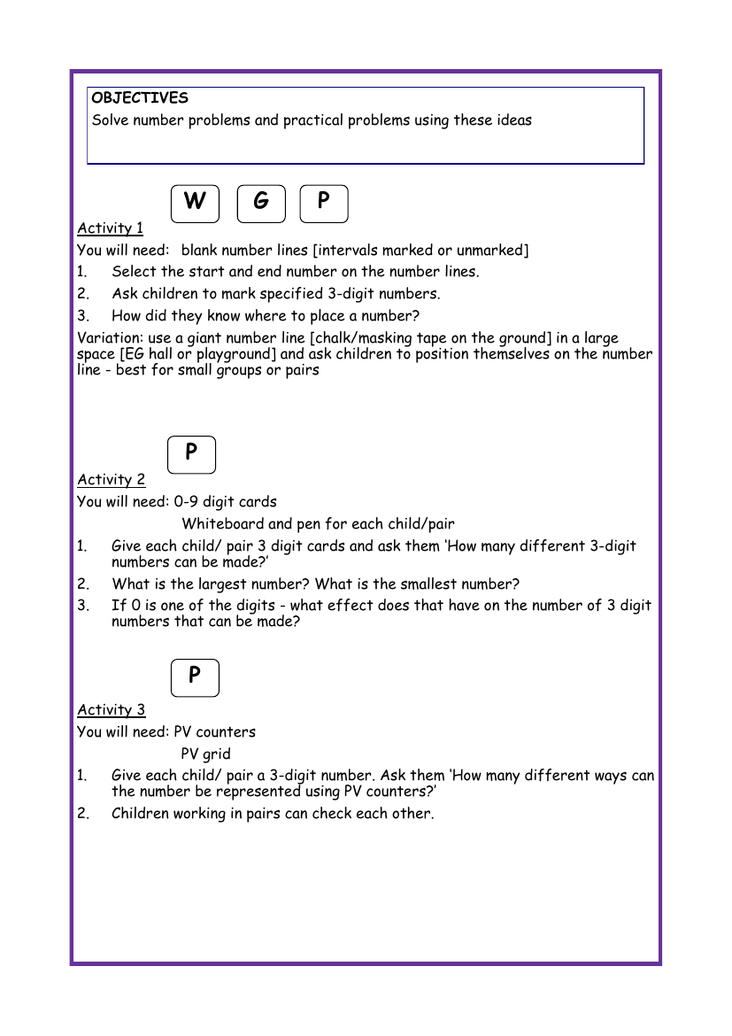 Place value number problems worksheet