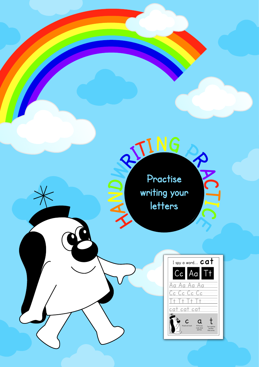 No prep, Printable Worksheets - Handwriting Practice (4+ years) - Activity Pack