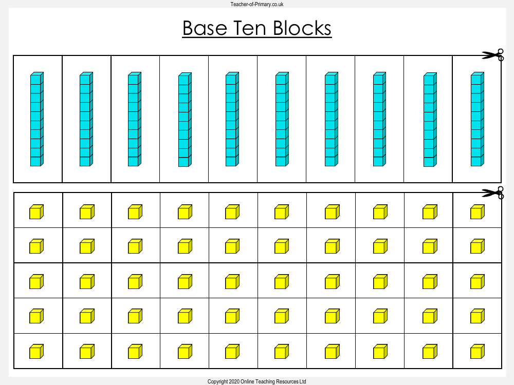 Tens and Ones - Worksheet