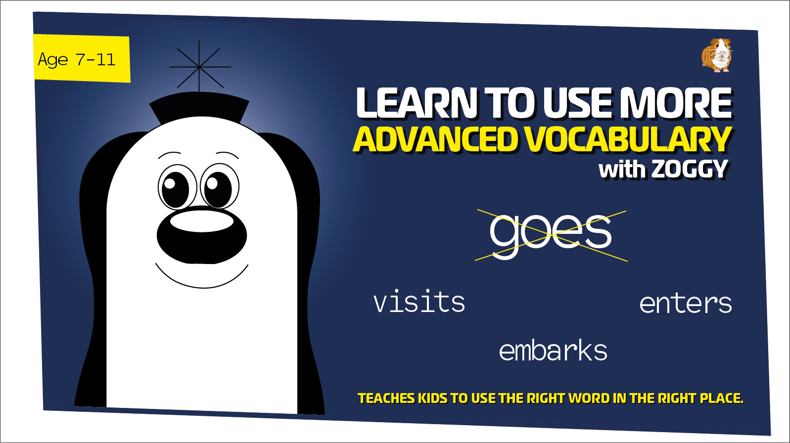 Improve Vocabulary Worksheets: Replace the Word Goes (Age 7-11) - Teacher Notes