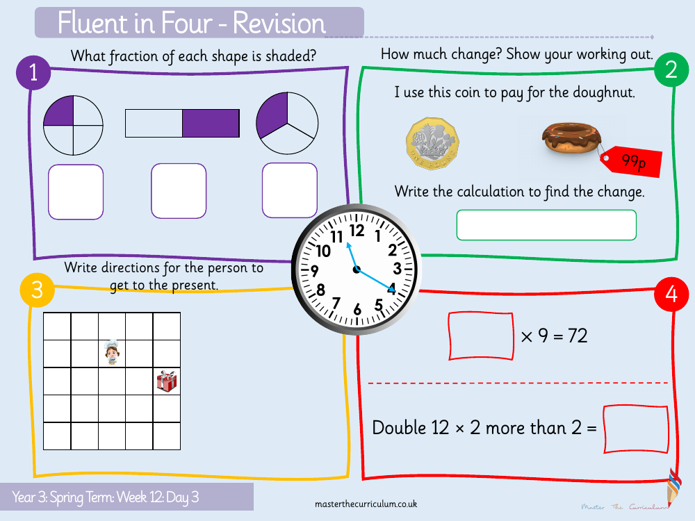 Fractions - Unit fractions - Starter