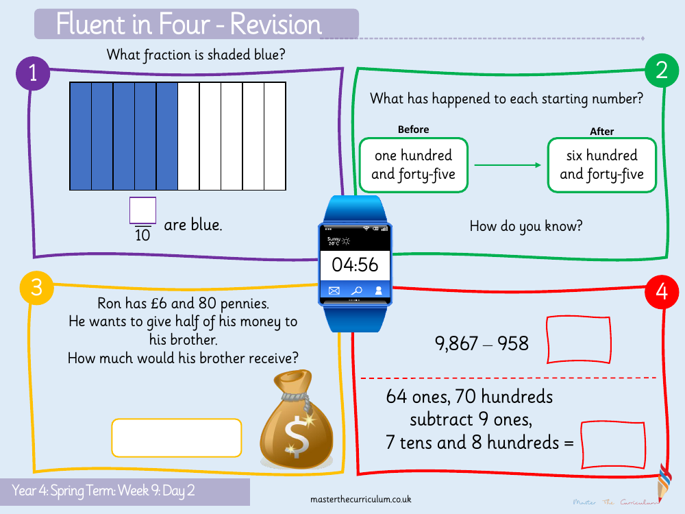 Decimals - Tenths and Hundredths - Starter