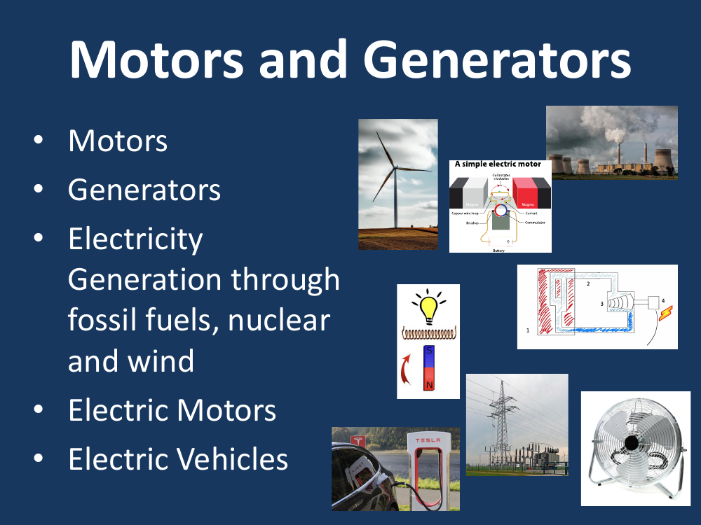 Electric Motors and Generators - Teaching Presentation