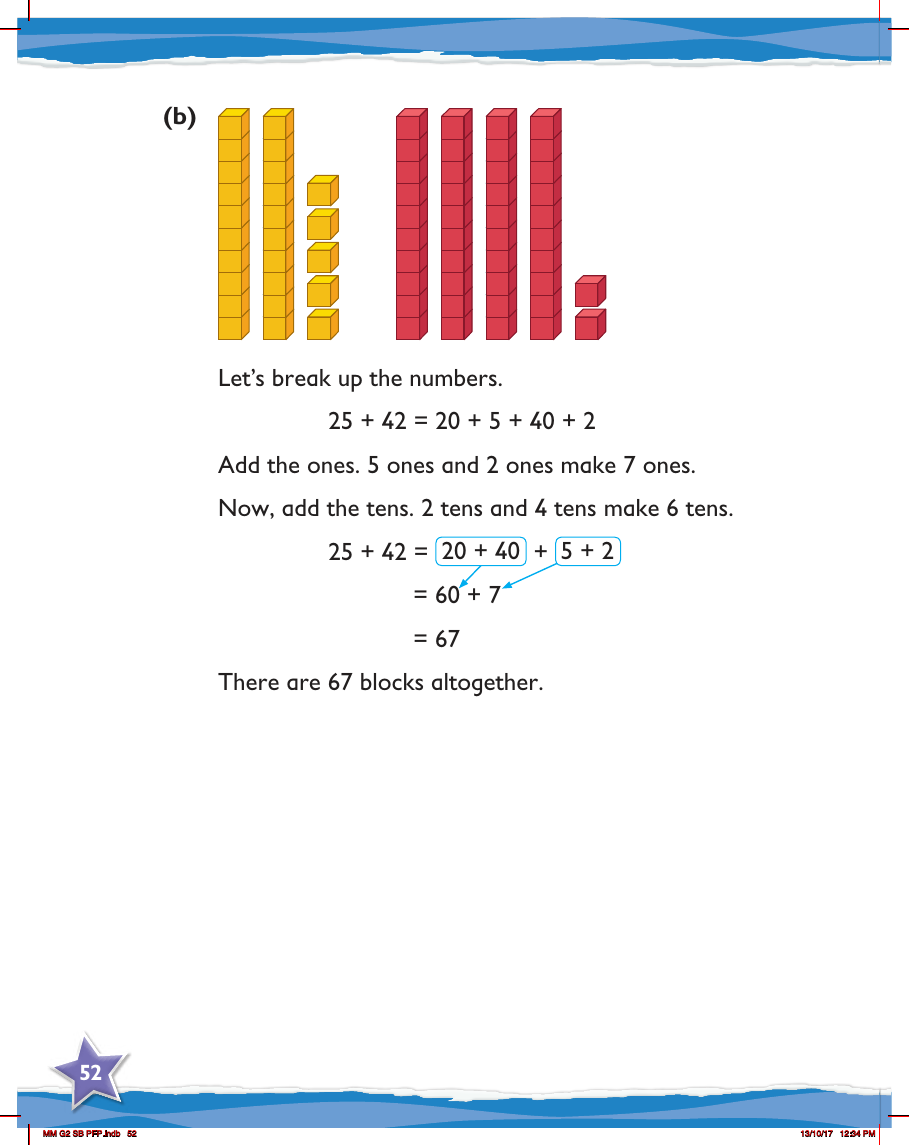 Max Maths, Year 2, Learn together, Addition within 100 without regrouping (5)