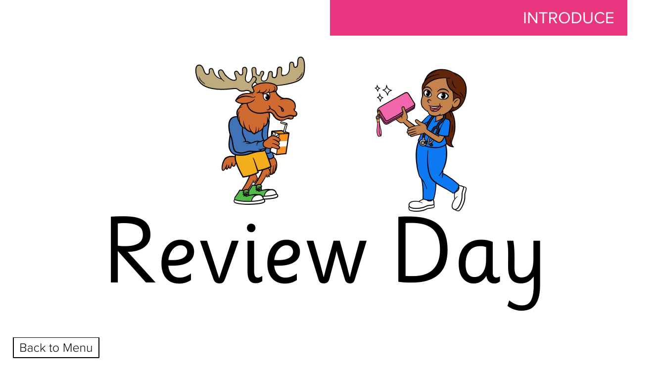 Week 28, lesson 3 Review Day - Phonics Phase 5, unit 3 - Presentation