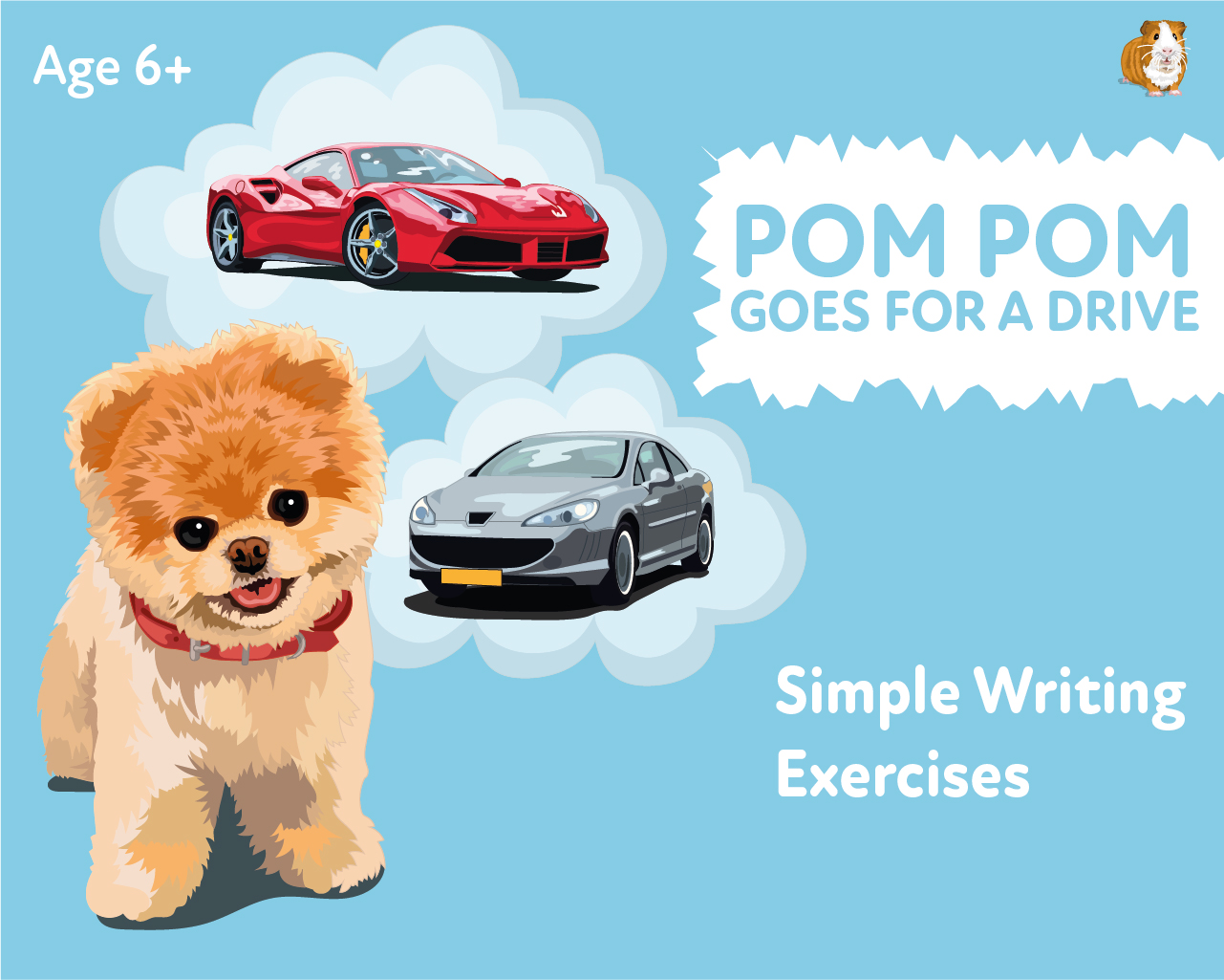 ‘Pom Pom Goes For A Drive’ A Fun Writing And Drawing Activity (4 years +) - Teacher Notes