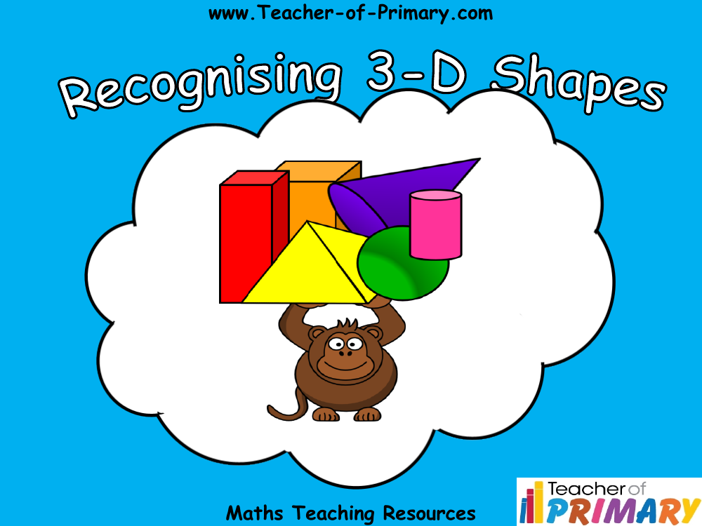 Recognising 3-D Shapes - PowerPoint