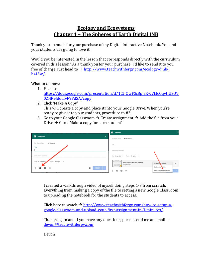 The Spheres of Earth - Student Digital Interactive Notebook