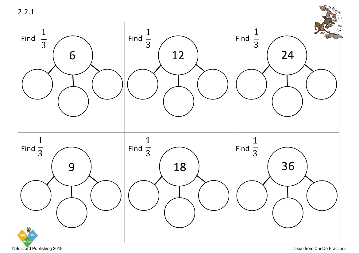 Find One Third of an amount